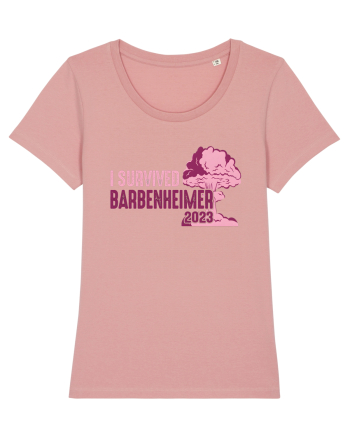 I Survived Barbenheimer 2023 Canyon Pink