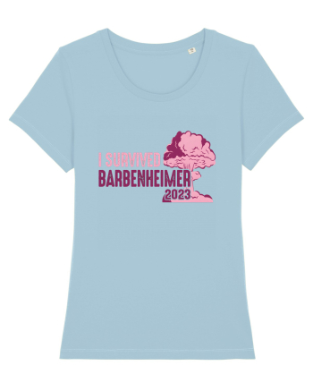 I Survived Barbenheimer 2023 Sky Blue