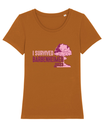 I Survived Barbenheimer 2023 Roasted Orange