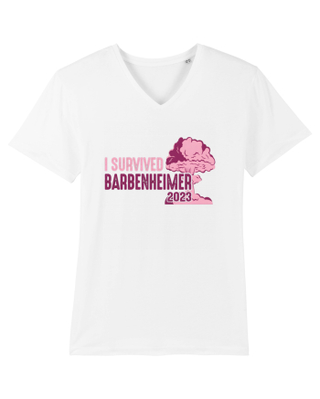 I Survived Barbenheimer 2023 White