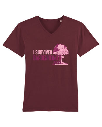 I Survived Barbenheimer 2023 Burgundy