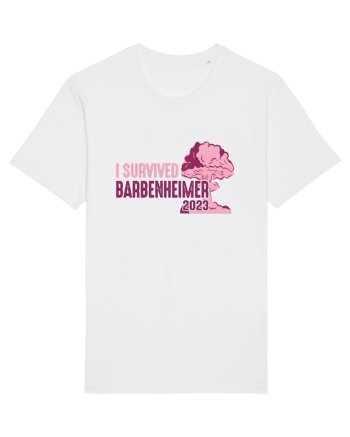 I Survived Barbenheimer 2023 White