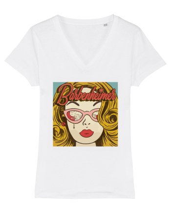 Barbenheimer Retro White