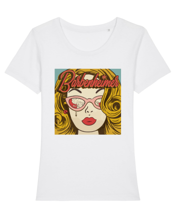 Barbenheimer Retro White