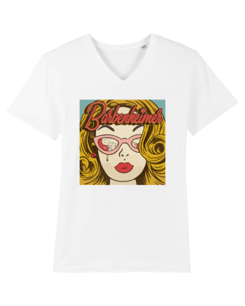 Barbenheimer Retro White