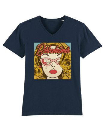 Barbenheimer Retro French Navy