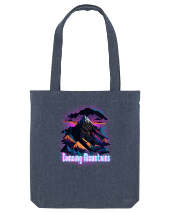 dancing pink mountains Midnight Blue