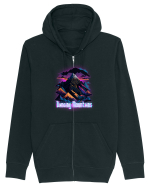 dancing pink mountains Hanorac cu fermoar Unisex Connector