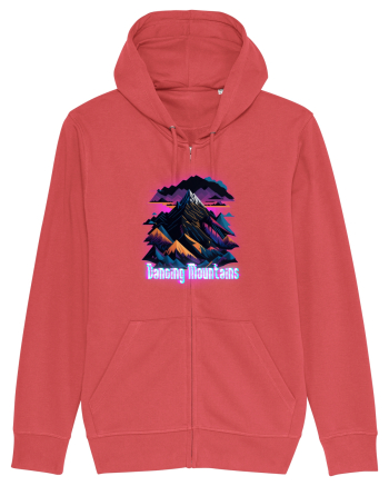 dancing pink mountains Carmine Red