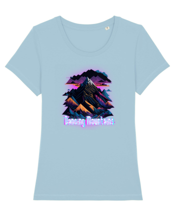 dancing pink mountains Sky Blue