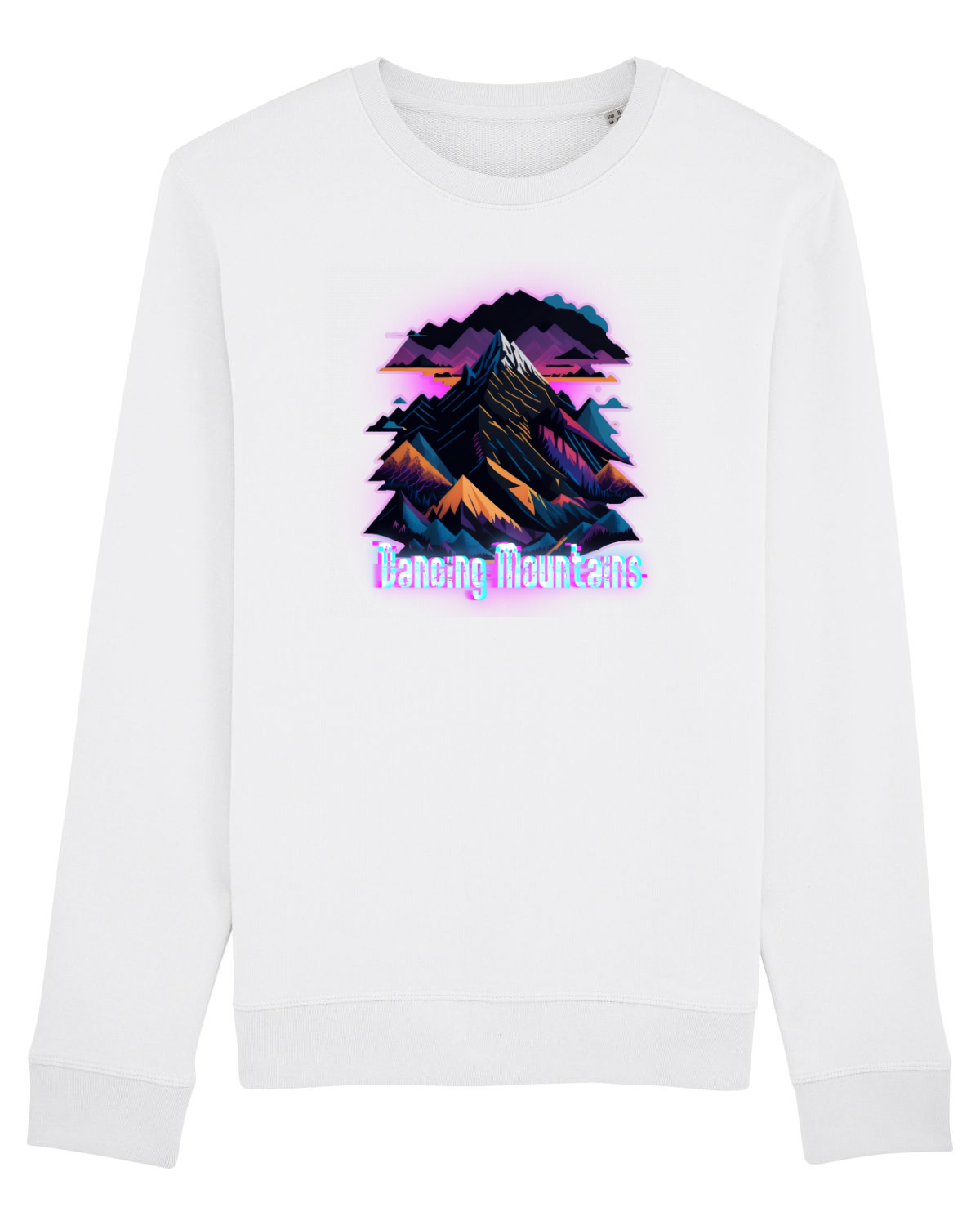 Bluză mânecă lungă Unisex Rise White