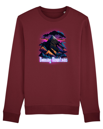 dancing pink mountains Burgundy