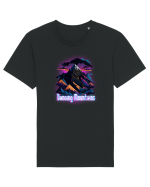 dancing pink mountains Tricou mânecă scurtă Unisex Rocker