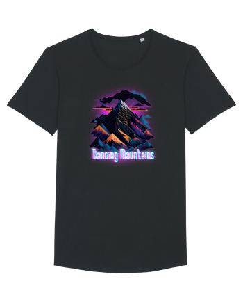 dancing pink mountains Black