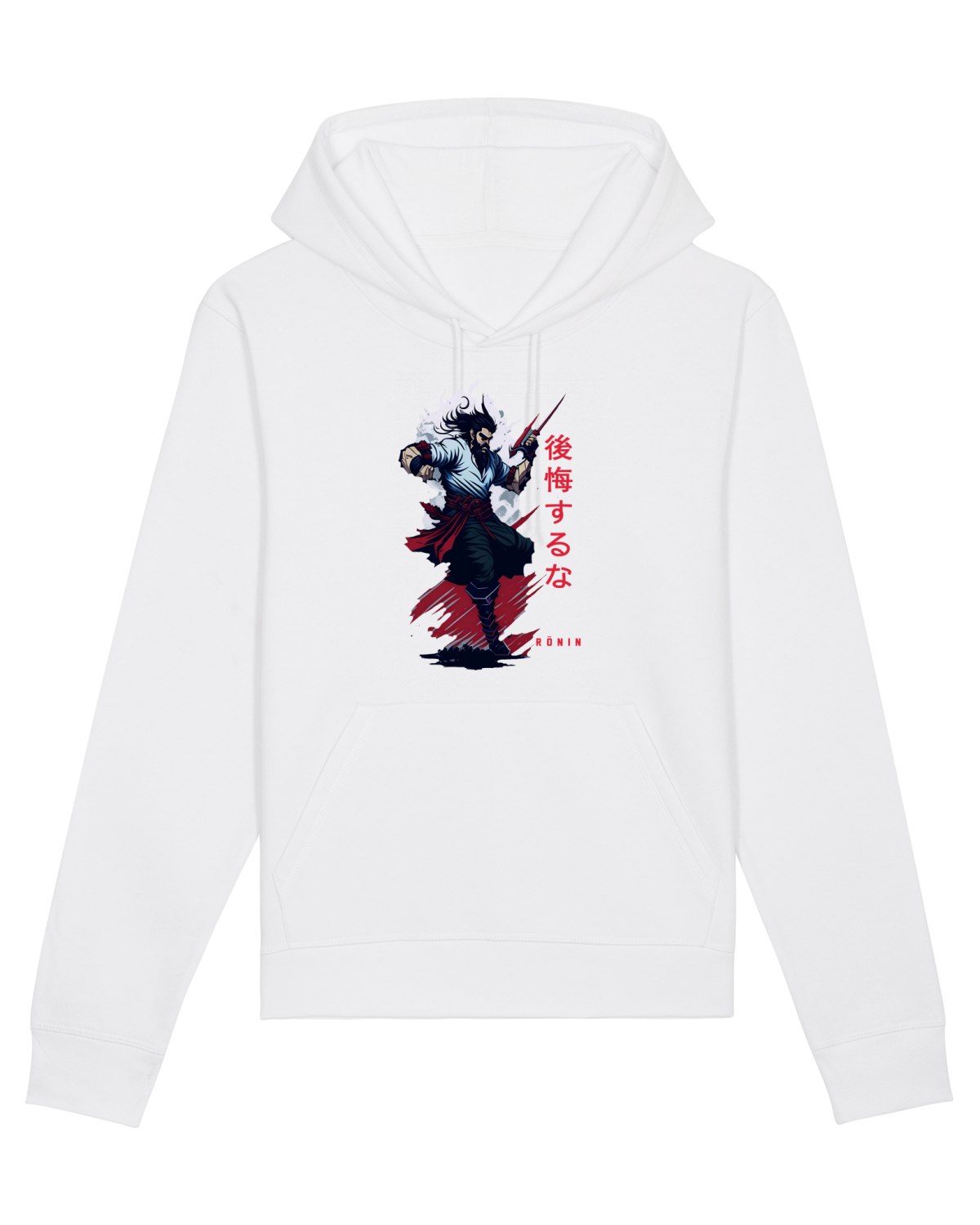 Hanorac Unisex Drummer White