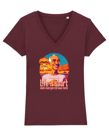 oppenheimer smile Burgundy