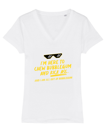Chew Bubblegum and Kick ass White