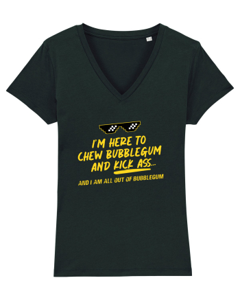 Chew Bubblegum and Kick ass Black