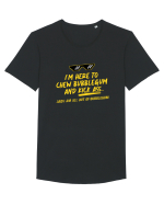 Chew Bubblegum and Kick ass Tricou mânecă scurtă guler larg Bărbat Skater