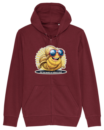 Snail Chic Burgundy
