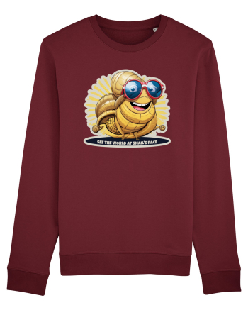 Snail Chic Burgundy