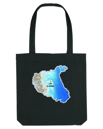 Vrancea County Map Black