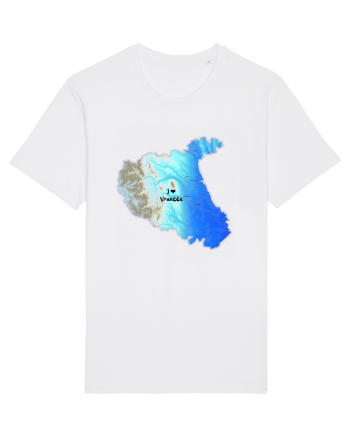 Vrancea County Map White