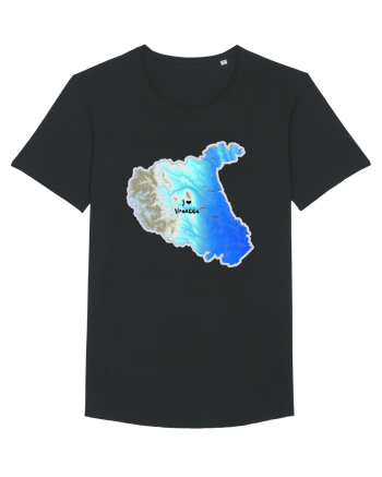 Vrancea County Map Black