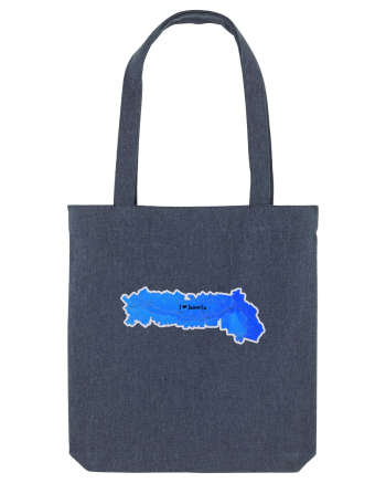 Ialomița County Map Midnight Blue