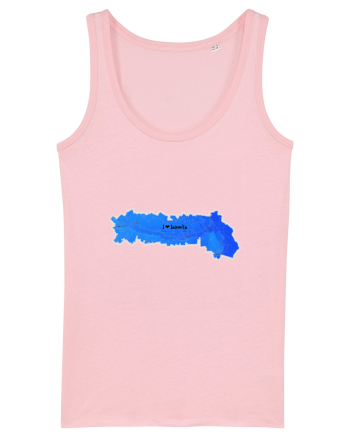 Ialomița County Map Cotton Pink