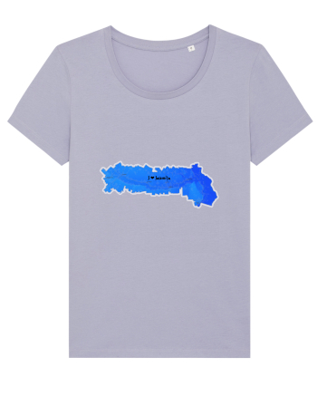 Ialomița County Map Lavender