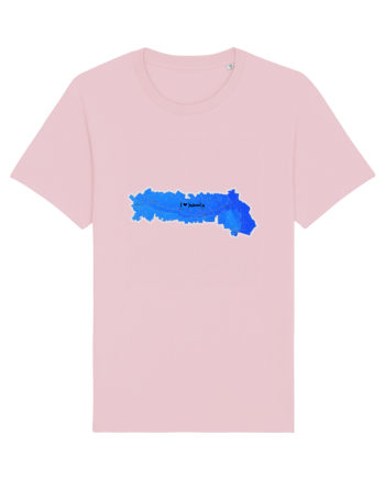 Ialomița County Map Cotton Pink