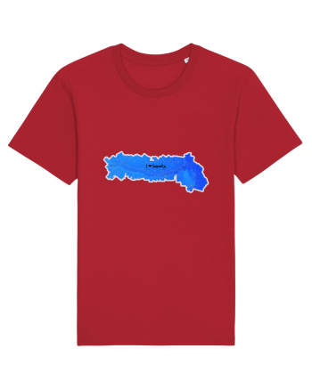 Ialomița County Map Red