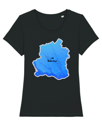 Teleorman County Map Black