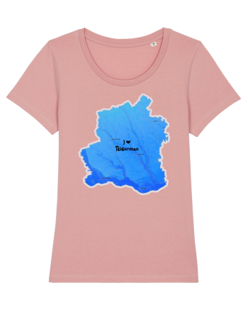 Teleorman County Map Canyon Pink