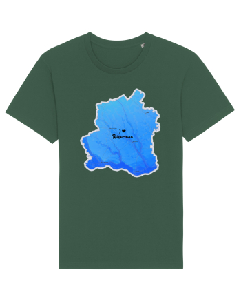Teleorman County Map Bottle Green