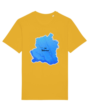 Teleorman County Map Spectra Yellow