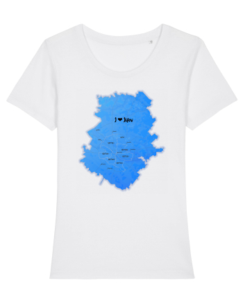 Ilfov County Map White