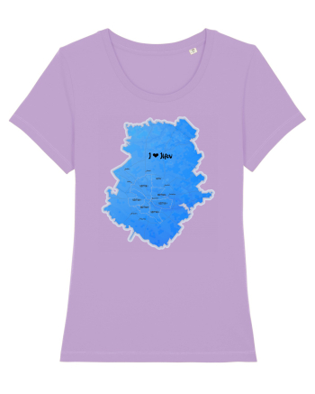 Ilfov County Map Lavender Dawn