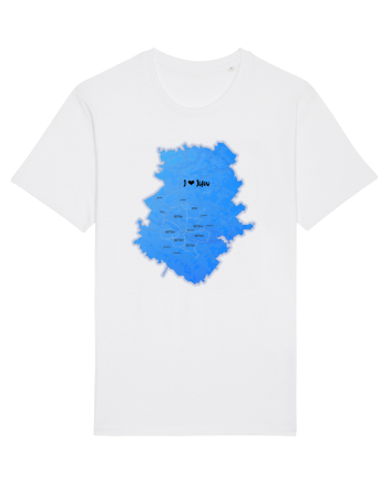 Ilfov County Map White