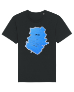 Ilfov County Map Tricou mânecă scurtă Unisex Rocker