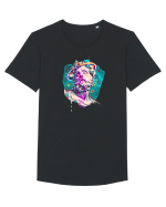 Aesthetic 2 Tricou mânecă scurtă guler larg Bărbat Skater