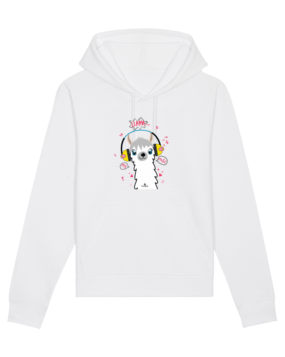 Hanorac Unisex Drummer White