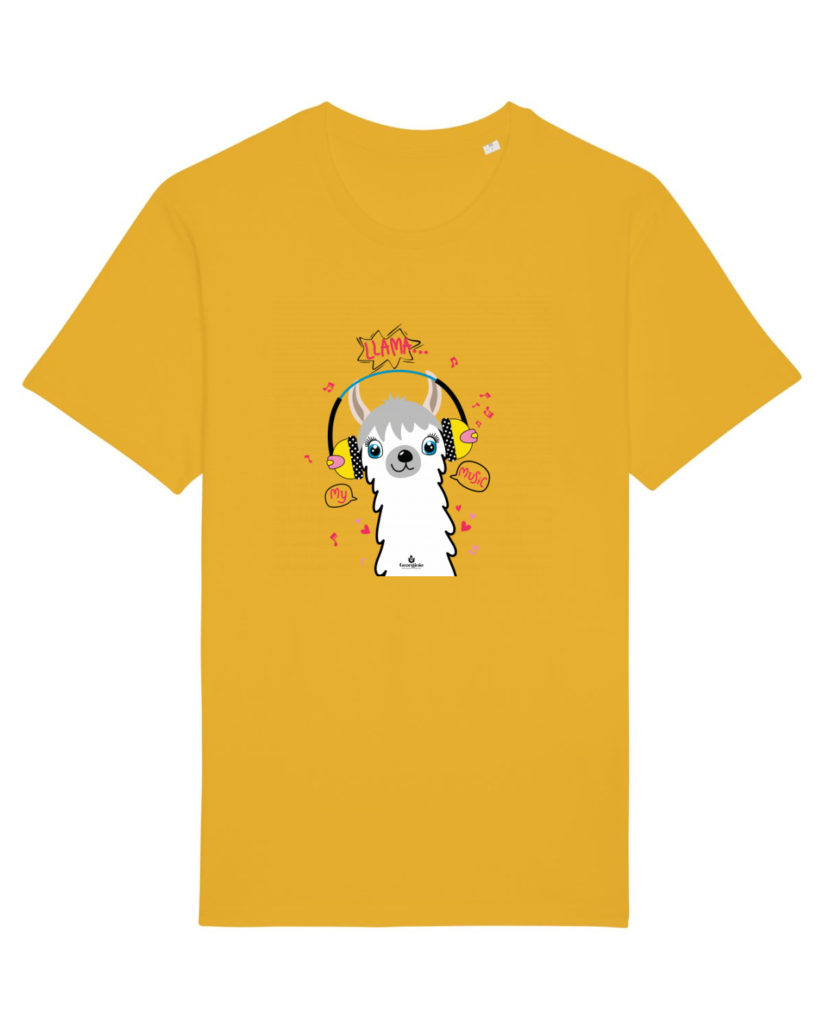 Tricou mânecă scurtă Unisex Rocker Spectra Yellow