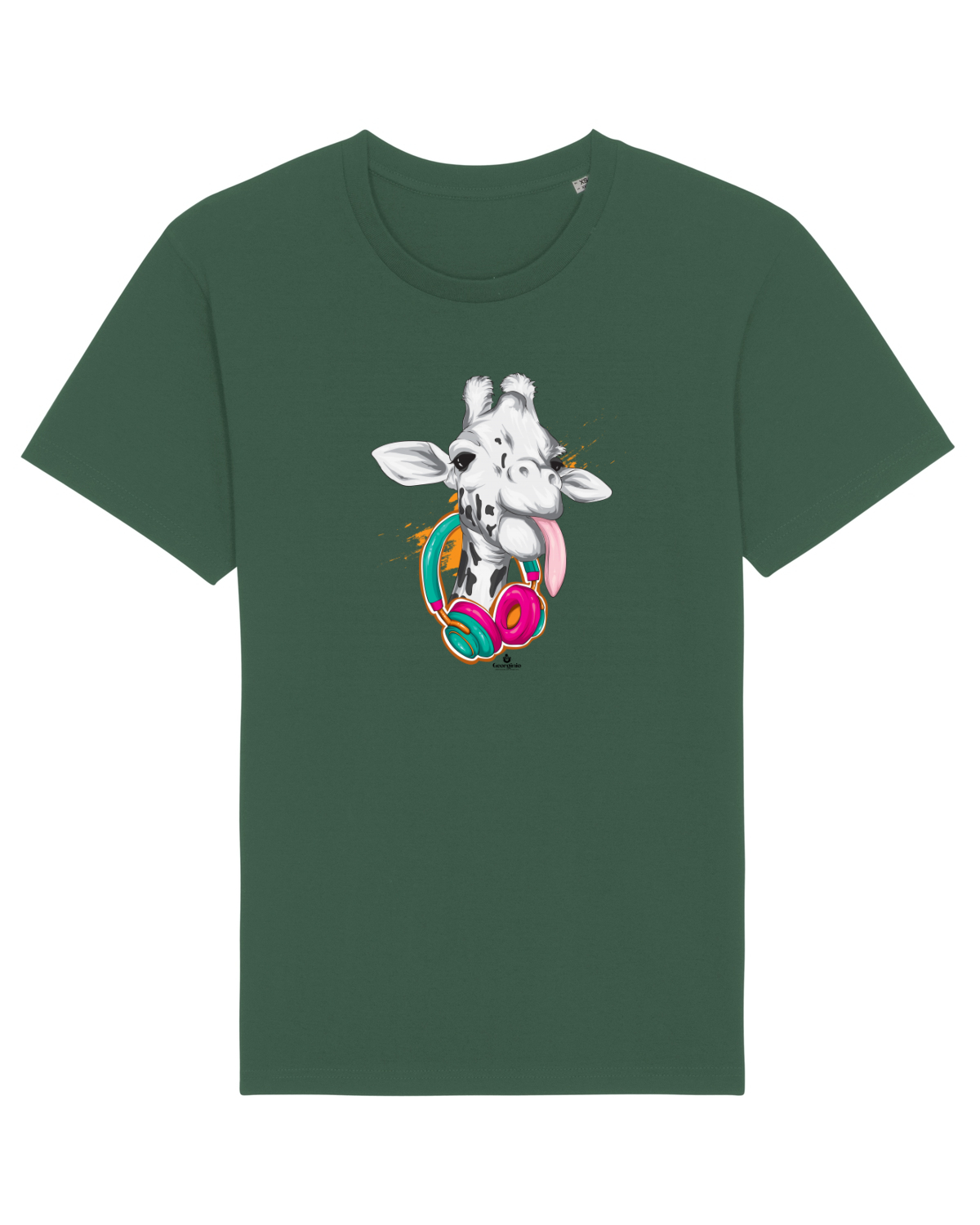 Tricou mânecă scurtă Unisex Rocker Bottle Green