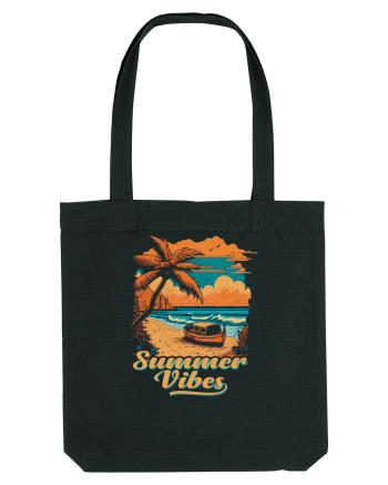 summer boat vibes Black