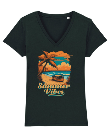 summer boat vibes Black