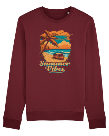 summer boat vibes Burgundy