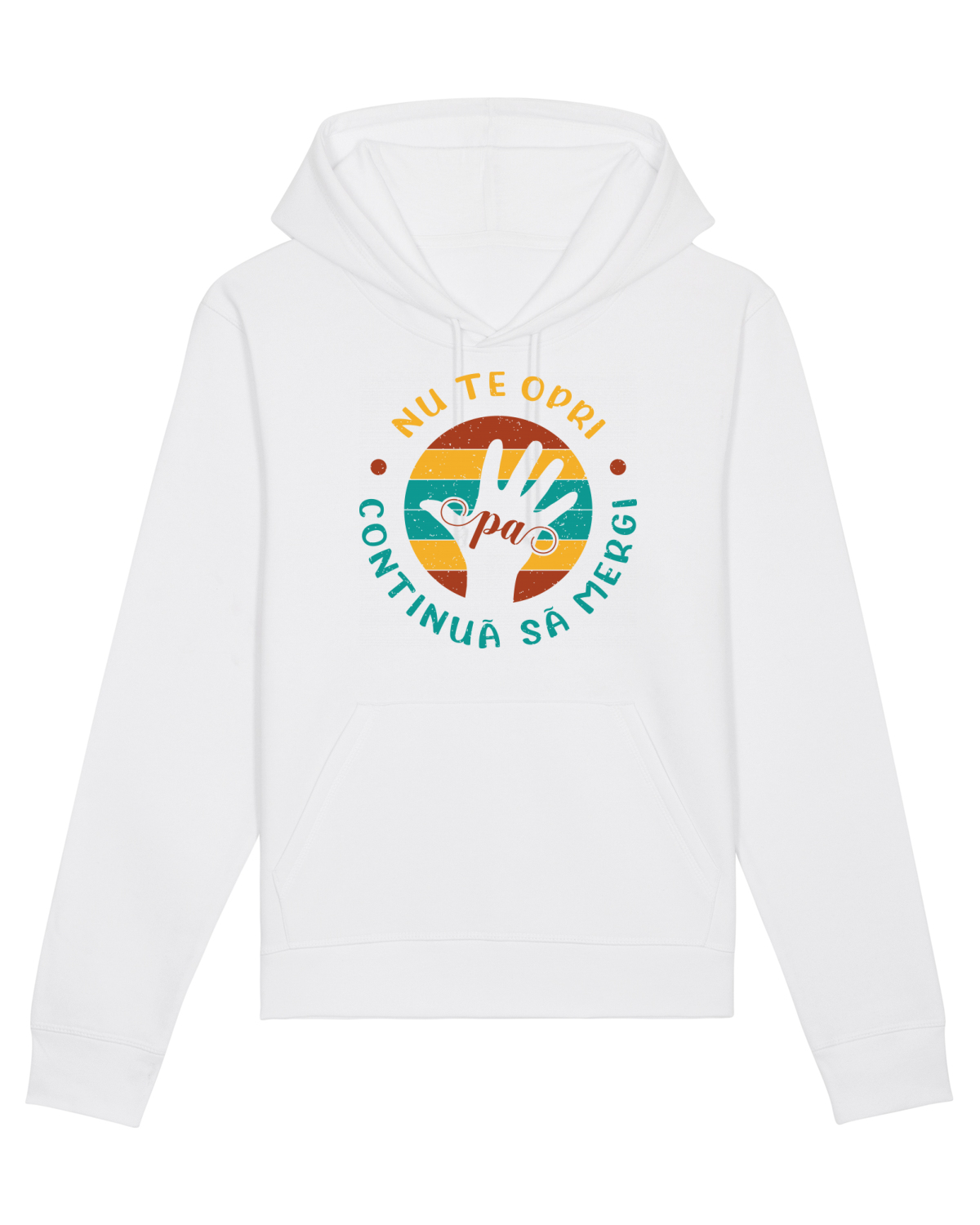 Hanorac Unisex Drummer White