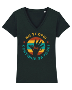 Pa Tricou mânecă scurtă guler V Damă Evoker